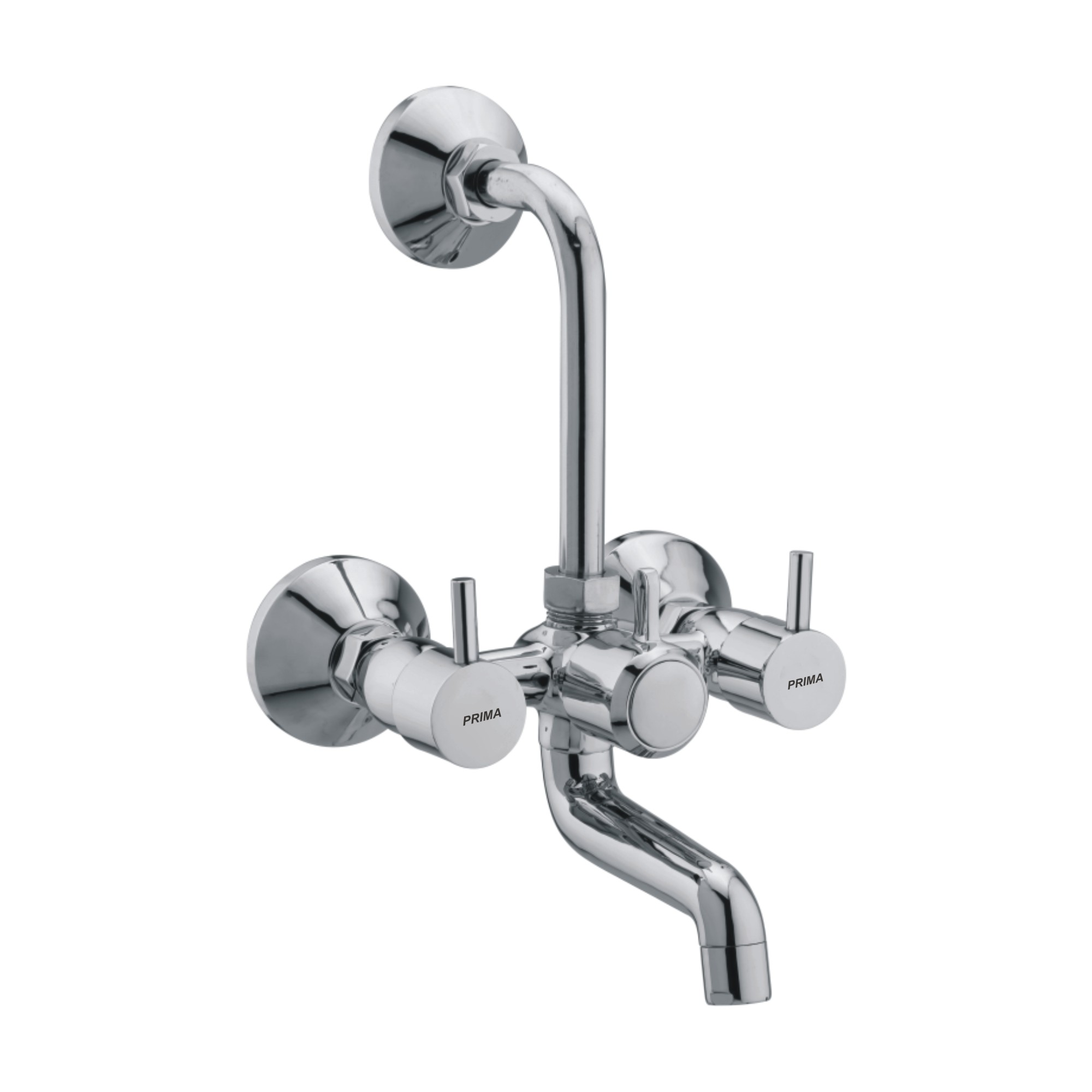 C.P Wall Mixer  Telephonic With L Bend  Set